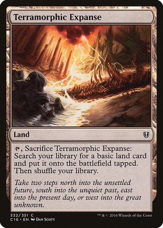 Terramorphic Expanse [Commander 2016] MTG Single Magic: The Gathering  | Multizone: Comics And Games