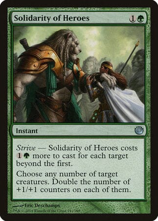 Solidarity of Heroes [Journey into Nyx] MTG Single Magic: The Gathering  | Multizone: Comics And Games
