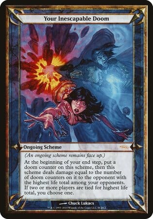 Your Inescapable Doom (Oversized) [Promotional Schemes] MTG Single Magic: The Gathering  | Multizone: Comics And Games