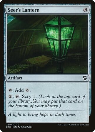 Seer's Lantern [Commander 2018] MTG Single Magic: The Gathering  | Multizone: Comics And Games