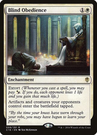 Blind Obedience [Commander 2016] MTG Single Magic: The Gathering  | Multizone: Comics And Games