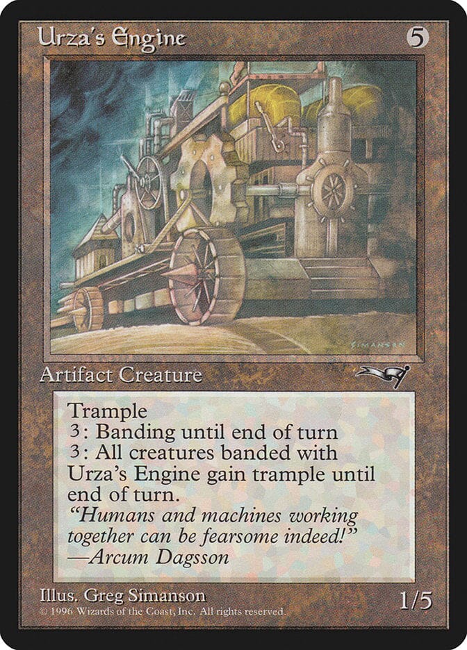 Urza's Engine [Alliances] MTG Single Magic: The Gathering  | Multizone: Comics And Games