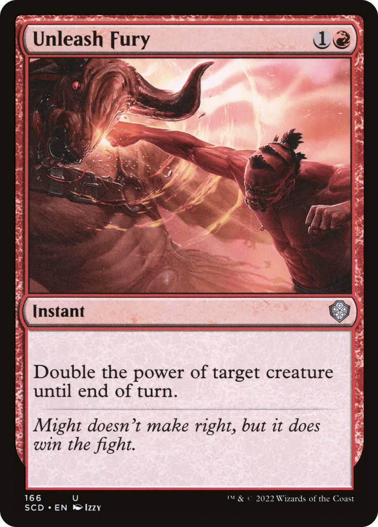 Unleash Fury [Starter Commander Decks] MTG Single Magic: The Gathering  | Multizone: Comics And Games