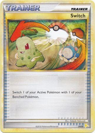Switch (24/30) [HeartGold & SoulSilver: Trainer Kit - Raichu] Pokemon Single Pokémon  | Multizone: Comics And Games