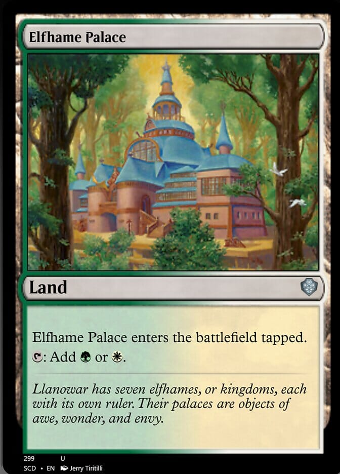 Elfhame Palace [Starter Commander Decks] MTG Single Magic: The Gathering  | Multizone: Comics And Games