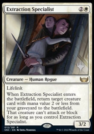 Extraction Specialist (Promo Pack) [Streets of New Capenna Promos] MTG Single Magic: The Gathering  | Multizone: Comics And Games