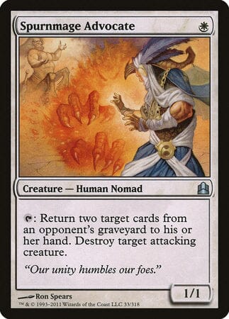 Spurnmage Advocate [Commander 2011] MTG Single Magic: The Gathering  | Multizone: Comics And Games