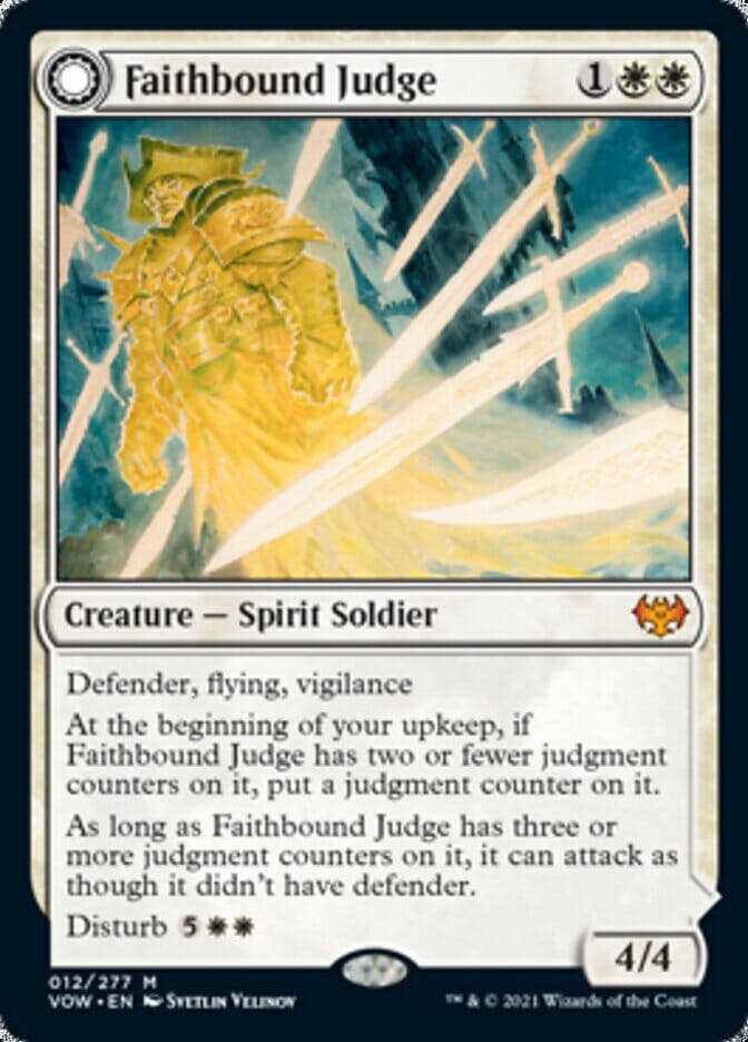 Faithbound Judge // Sinner's Judgment [Innistrad: Crimson Vow] MTG Single Magic: The Gathering  | Multizone: Comics And Games