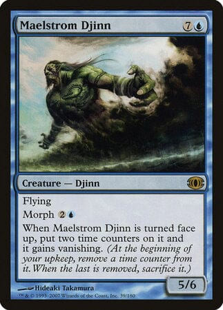 Maelstrom Djinn [Future Sight] MTG Single Magic: The Gathering  | Multizone: Comics And Games