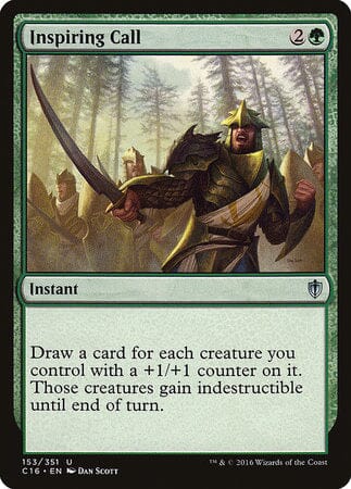 Inspiring Call [Commander 2016] MTG Single Magic: The Gathering  | Multizone: Comics And Games