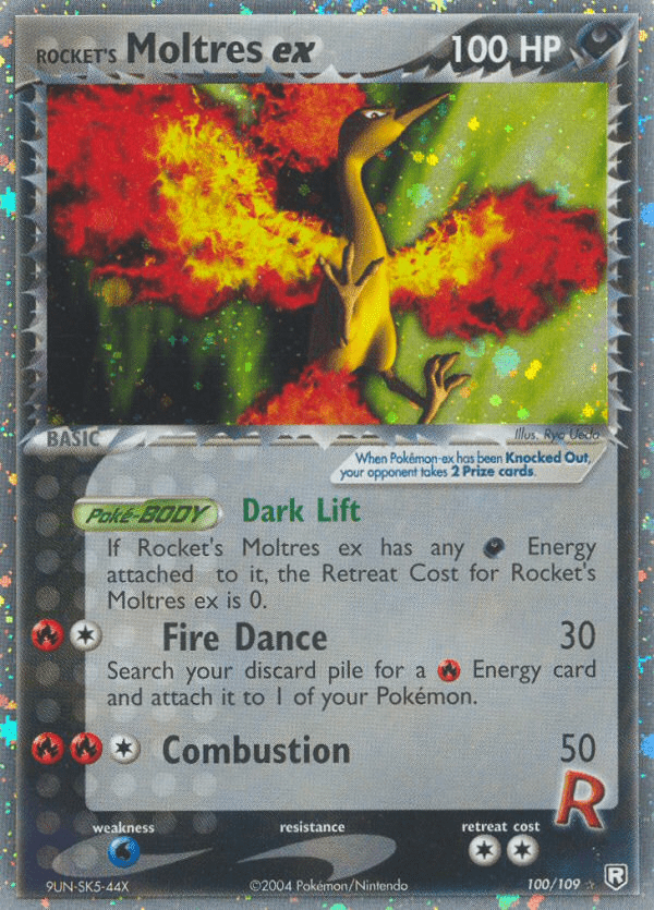 Rocket's Moltres ex (100/109) [EX: Team Rocket Returns] Pokemon Single Pokémon  | Multizone: Comics And Games