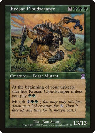 Krosan Cloudscraper [Time Spiral Timeshifted] MTG Single Magic: The Gathering  | Multizone: Comics And Games