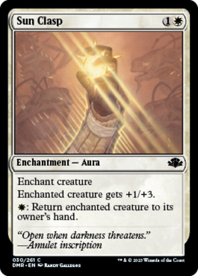 Sun Clasp [Dominaria Remastered] MTG Single Magic: The Gathering  | Multizone: Comics And Games