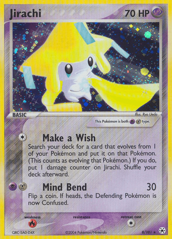 Jirachi (8/101) [EX: Hidden Legends] Pokemon Single Pokémon  | Multizone: Comics And Games