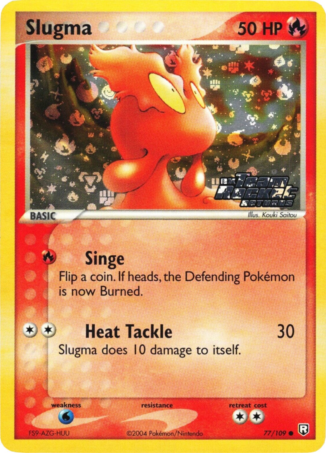 Slugma (77/109) (Stamped) [EX: Team Rocket Returns] Pokemon Single Pokémon  | Multizone: Comics And Games