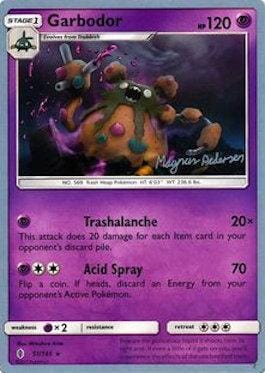 Garbodor (51/145) (Garbanette - Magnus Pedersen) [World Championships 2018] Pokemon Single Pokémon  | Multizone: Comics And Games