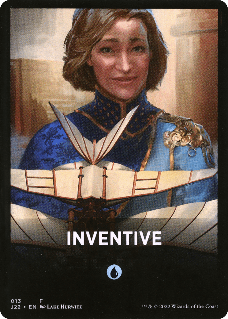 Inventive Theme Card [Jumpstart 2022 Front Cards] MTG Single Magic: The Gathering  | Multizone: Comics And Games