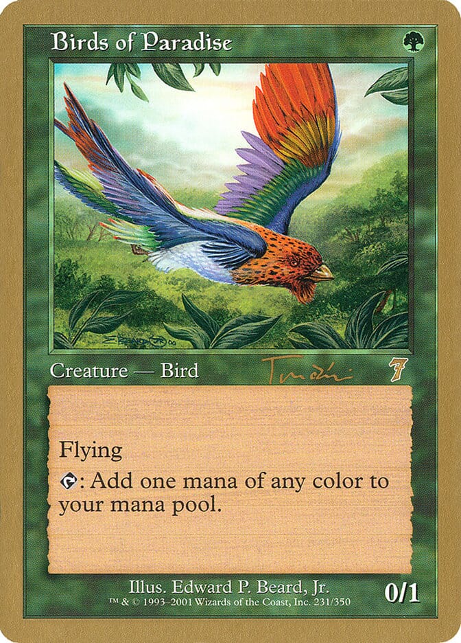 Birds of Paradise (Jan Tomcani) [World Championship Decks 2001] MTG Single Magic: The Gathering  | Multizone: Comics And Games