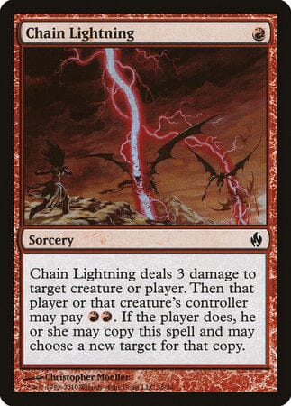 Chain Lightning [Premium Deck Series: Fire and Lightning] MTG Single Magic: The Gathering  | Multizone: Comics And Games