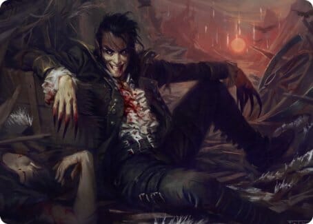 Arrogant Outlaw Art Card [Innistrad: Midnight Hunt Art Series] MTG Single Magic: The Gathering  | Multizone: Comics And Games