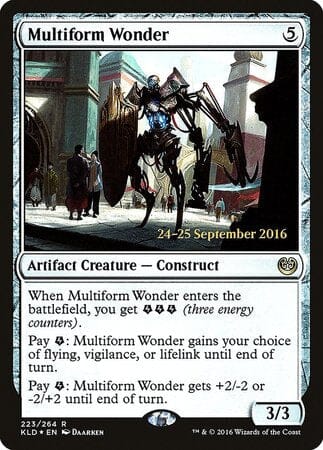 Multiform Wonder [Kaladesh Promos] MTG Single Magic: The Gathering  | Multizone: Comics And Games