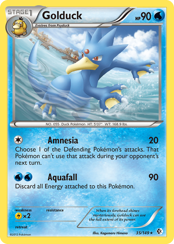 Golduck (35/149) [Black & White: Boundaries Crossed] Pokemon Single Pokémon  | Multizone: Comics And Games