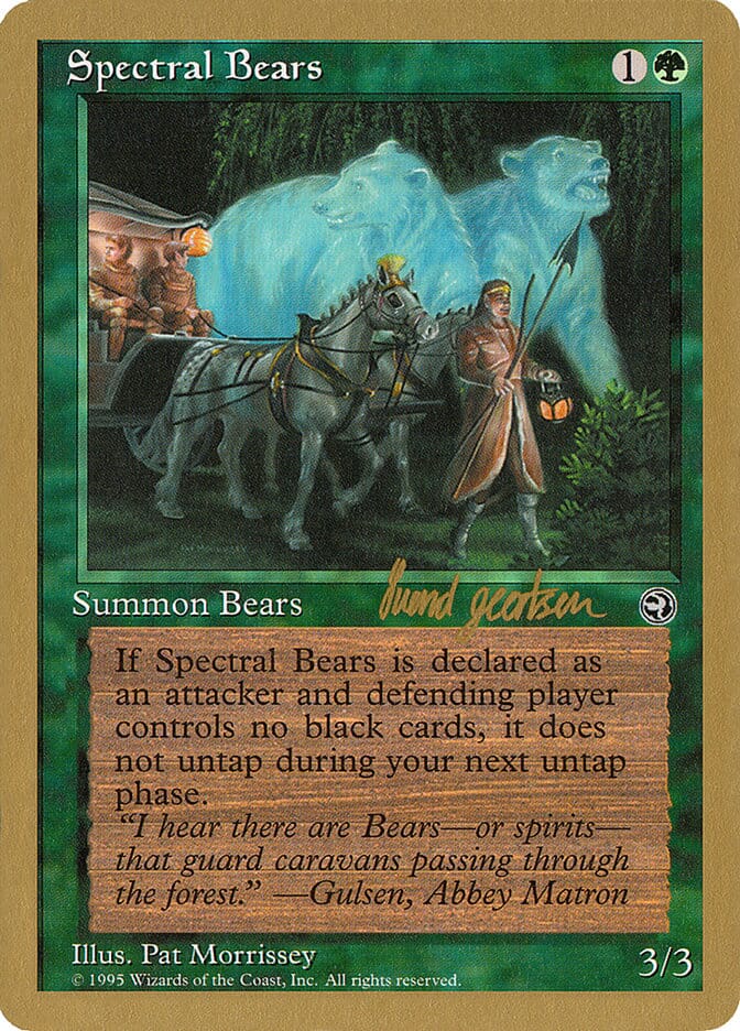 Spectral Bears (Svend Geertsen) [World Championship Decks 1997] MTG Single Magic: The Gathering  | Multizone: Comics And Games