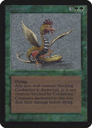 Cockatrice [Limited Edition Alpha] MTG Single Magic: The Gathering  | Multizone: Comics And Games