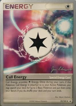 Call Energy (92/100) (Psychic Lock - Jason Klaczynski) [World Championships 2008] Pokemon Single Pokémon  | Multizone: Comics And Games