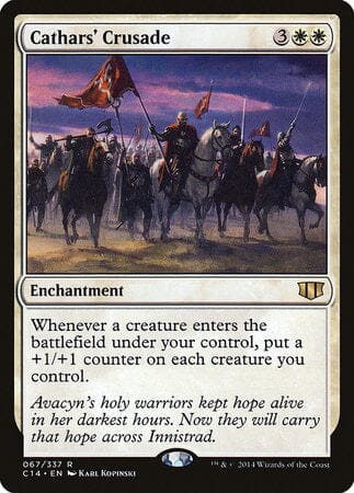 Cathars' Crusade [Commander 2014] MTG Single Magic: The Gathering  | Multizone: Comics And Games