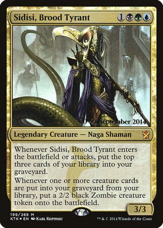 Sidisi, Brood Tyrant [Khans of Tarkir Promos] MTG Single Magic: The Gathering  | Multizone: Comics And Games