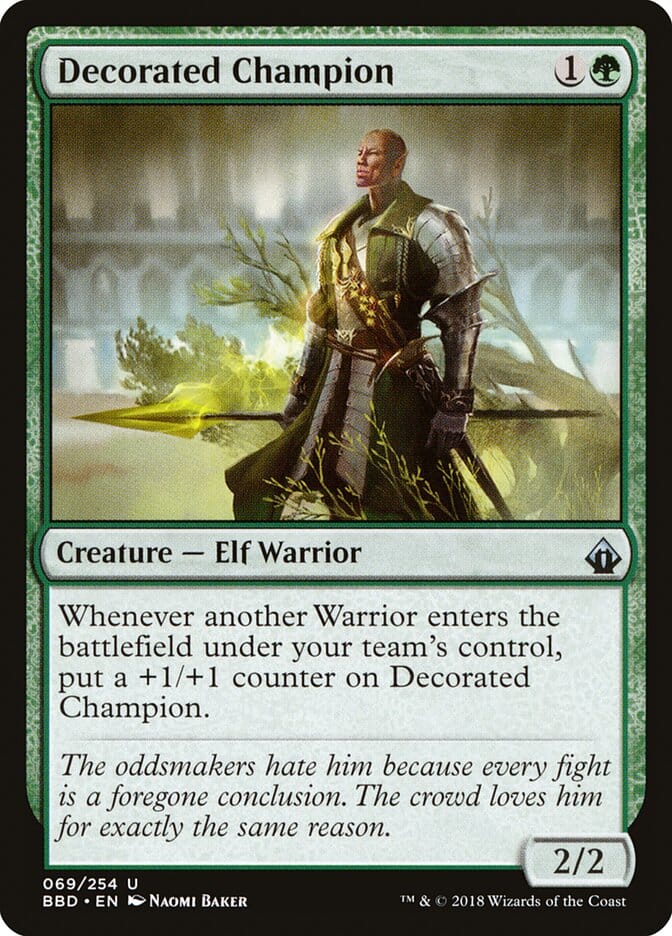 Decorated Champion [Battlebond] MTG Single Magic: The Gathering  | Multizone: Comics And Games