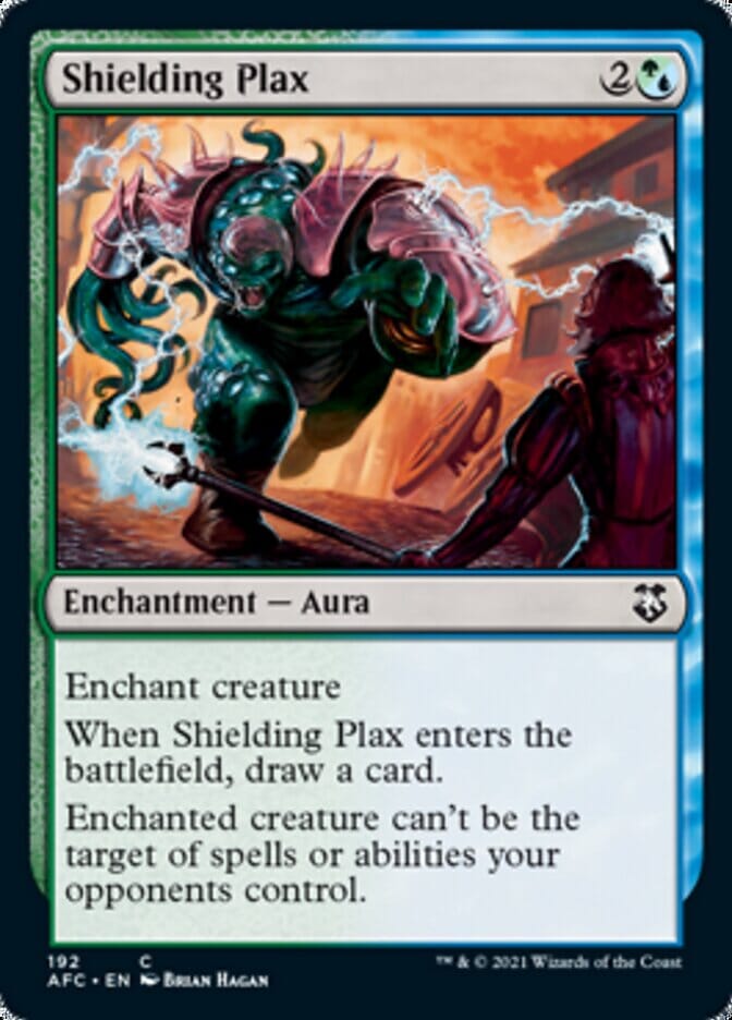 Shielding Plax [Dungeons & Dragons: Adventures in the Forgotten Realms Commander] MTG Single Magic: The Gathering  | Multizone: Comics And Games