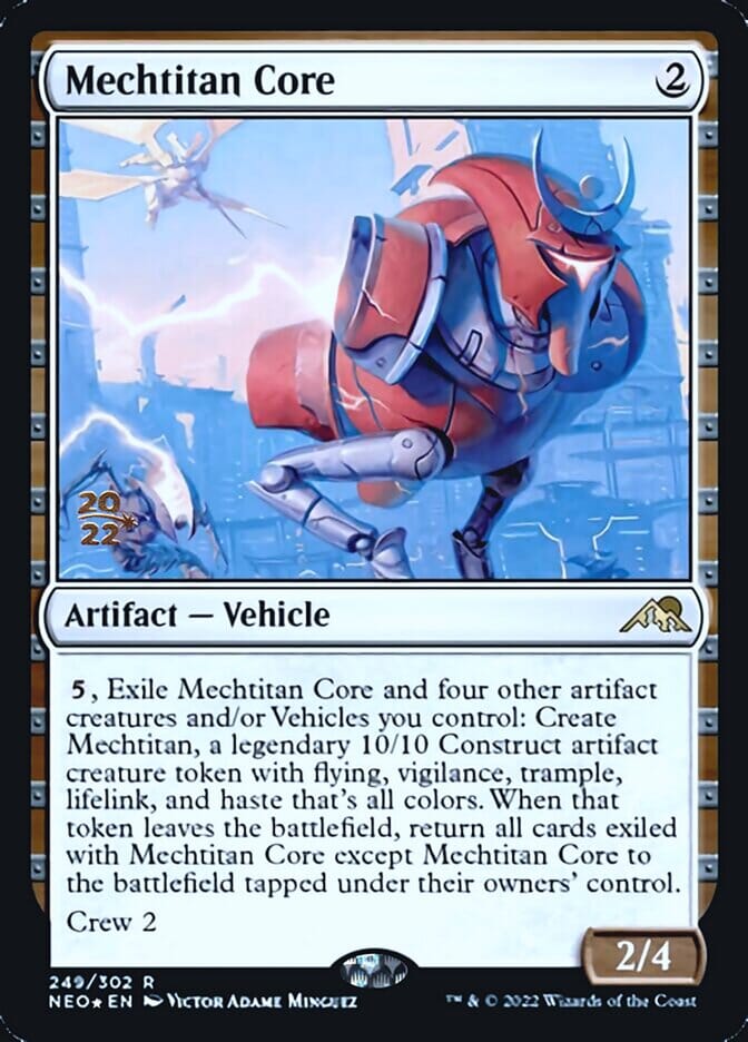 Mechtitan Core [Kamigawa: Neon Dynasty Prerelease Promos] MTG Single Magic: The Gathering  | Multizone: Comics And Games