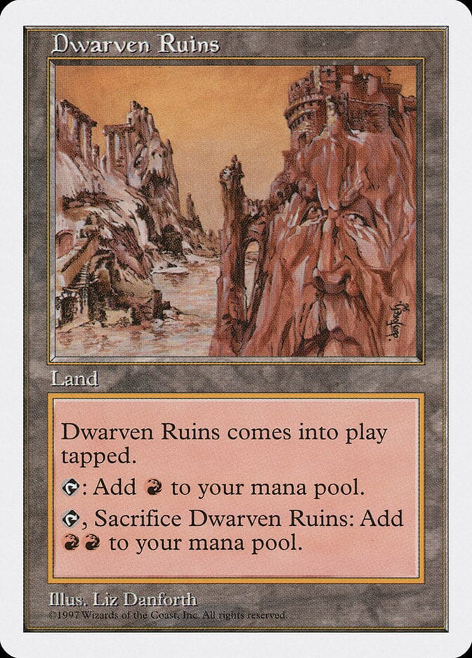 Dwarven Ruins [Fifth Edition] MTG Single Magic: The Gathering  | Multizone: Comics And Games
