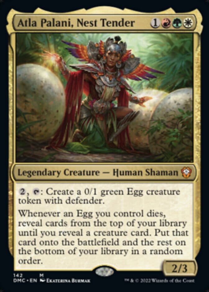 Atla Palani, Nest Tender [Dominaria United Commander] MTG Single Magic: The Gathering  | Multizone: Comics And Games