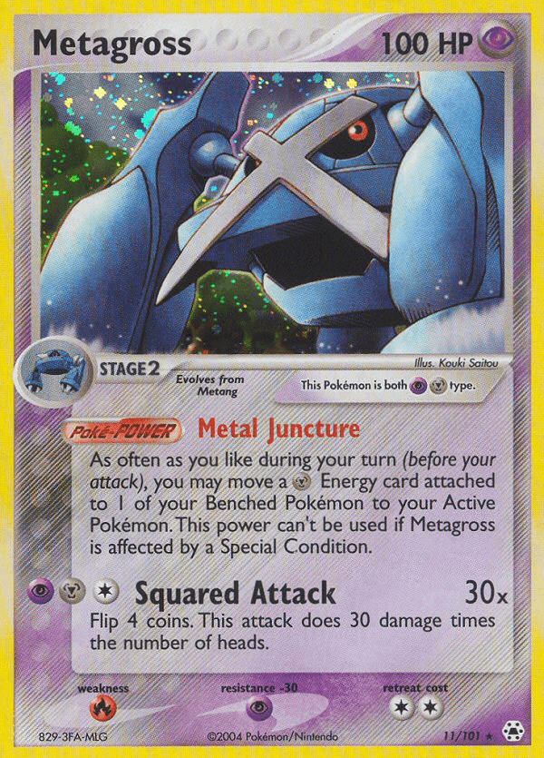 Metagross (11/101) [EX: Hidden Legends] Pokemon Single Pokémon  | Multizone: Comics And Games