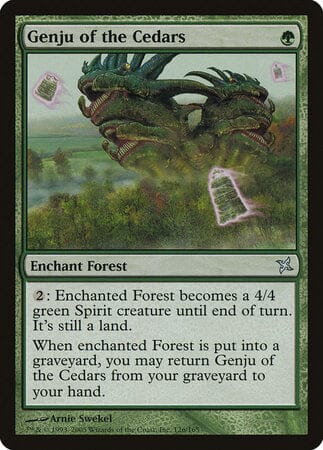 Genju of the Cedars [Betrayers of Kamigawa] MTG Single Magic: The Gathering  | Multizone: Comics And Games