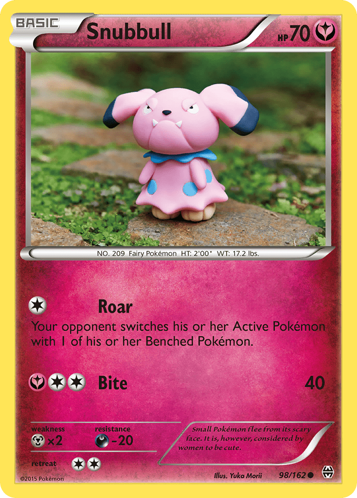 Snubbull (98/162) [XY: BREAKthrough] Pokemon Single Pokémon  | Multizone: Comics And Games