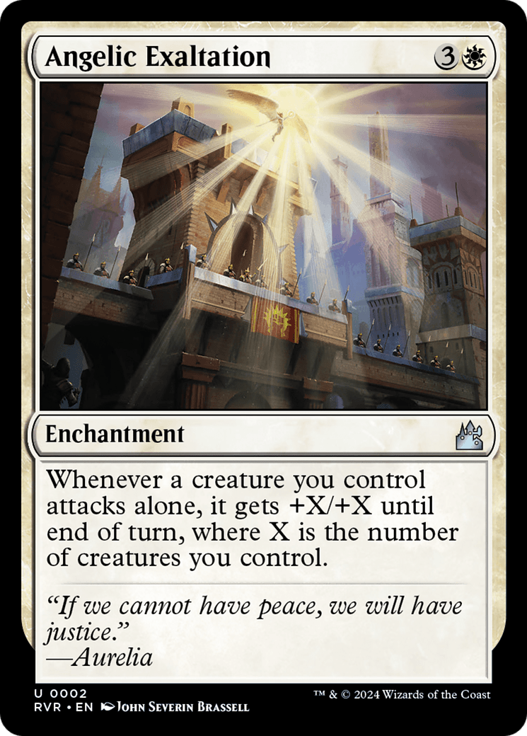 Angelic Exaltation [Ravnica Remastered] MTG Single Magic: The Gathering  | Multizone: Comics And Games