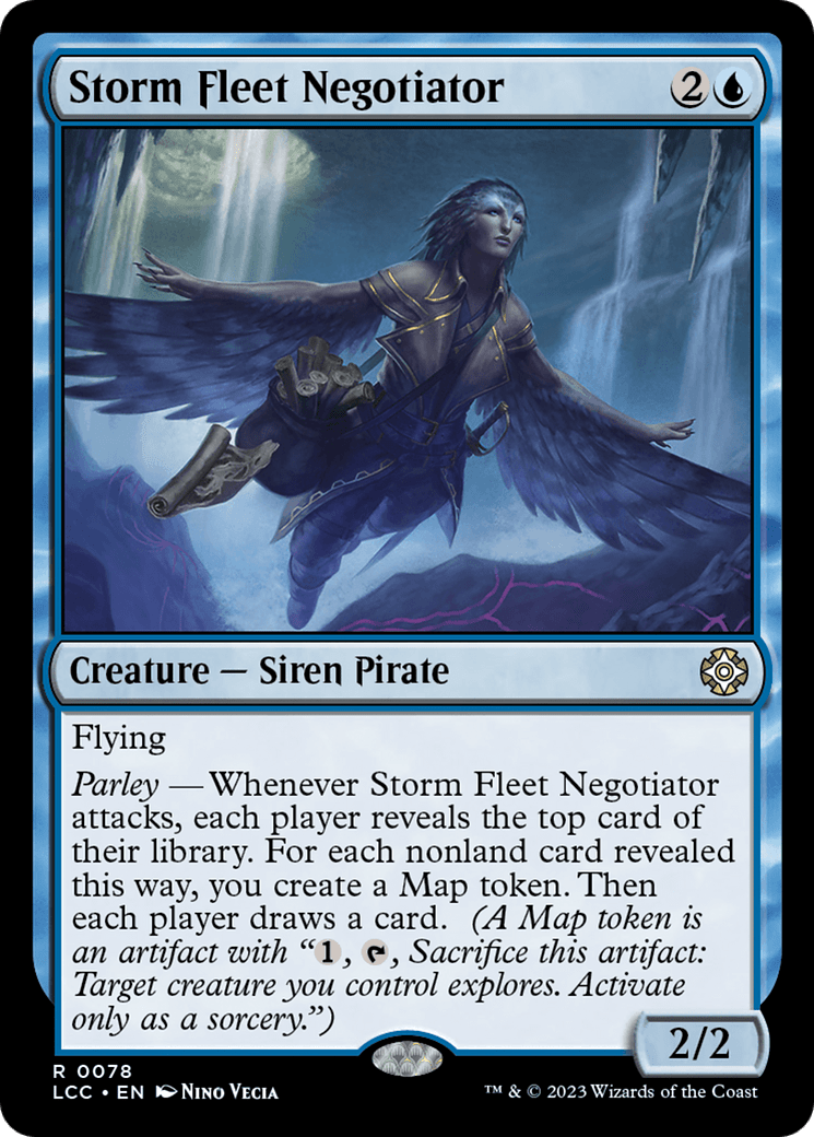 Storm Fleet Negotiator [The Lost Caverns of Ixalan Commander] MTG Single Magic: The Gathering  | Multizone: Comics And Games