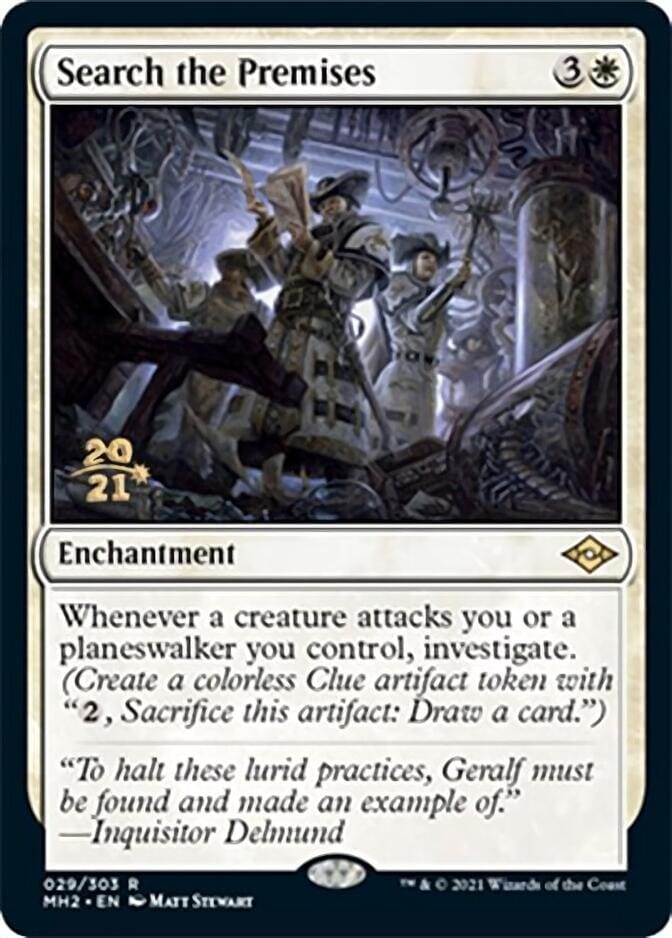 Search the Premises [Modern Horizons 2 Prerelease Promos] MTG Single Magic: The Gathering  | Multizone: Comics And Games