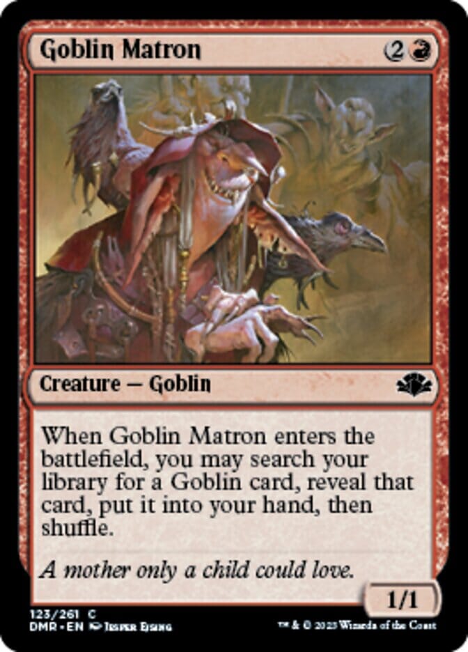 Goblin Matron [Dominaria Remastered] MTG Single Magic: The Gathering  | Multizone: Comics And Games