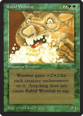 Rabid Wombat [Legends] MTG Single Magic: The Gathering  | Multizone: Comics And Games