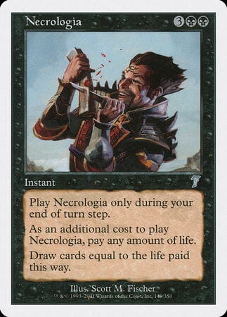 Necrologia [Seventh Edition] MTG Single Magic: The Gathering  | Multizone: Comics And Games