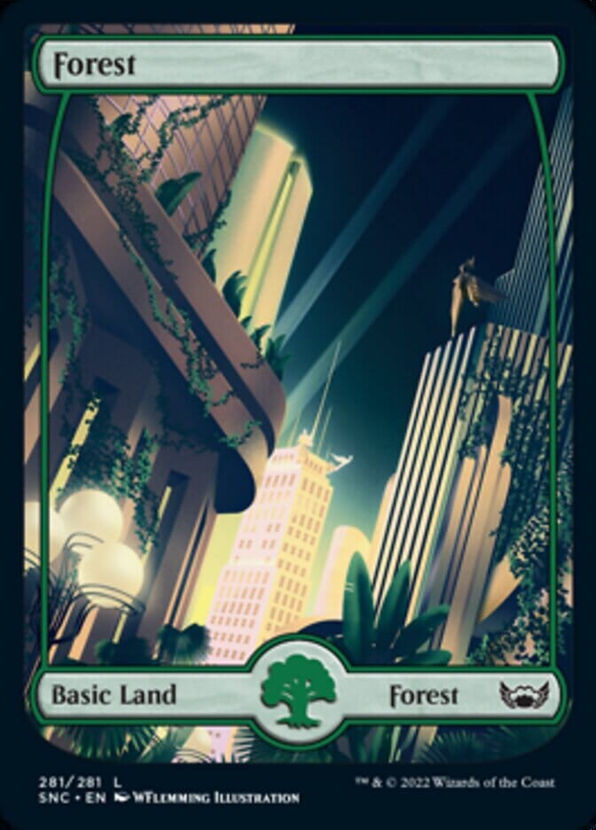 Forest (281) [Streets of New Capenna] MTG Single Magic: The Gathering  | Multizone: Comics And Games