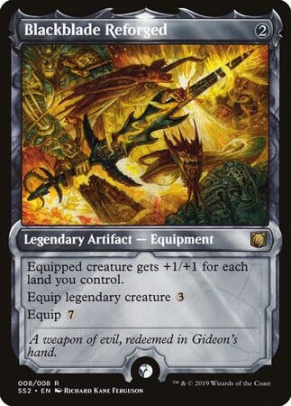 Blackblade Reforged [Signature Spellbook: Gideon] MTG Single Magic: The Gathering  | Multizone: Comics And Games