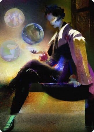 Obscura Interceptor Art Card [Streets of New Capenna Art Series] MTG Single Magic: The Gathering  | Multizone: Comics And Games