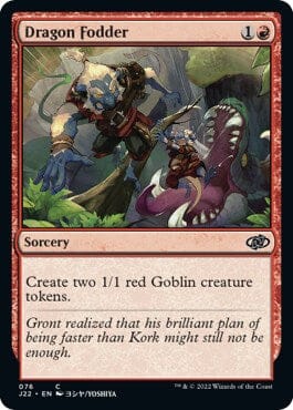 Dragon Fodder (76) [Jumpstart 2022] MTG Single Magic: The Gathering  | Multizone: Comics And Games