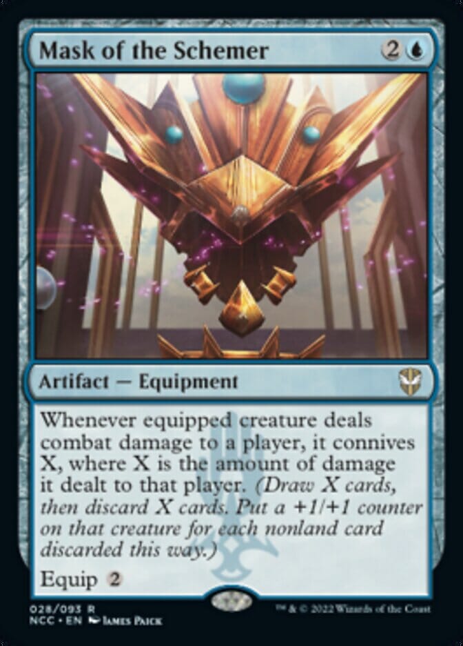 Mask of the Schemer [Streets of New Capenna Commander] MTG Single Magic: The Gathering  | Multizone: Comics And Games